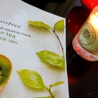 Innisfree It's real squeeze mask - Green Tea Review